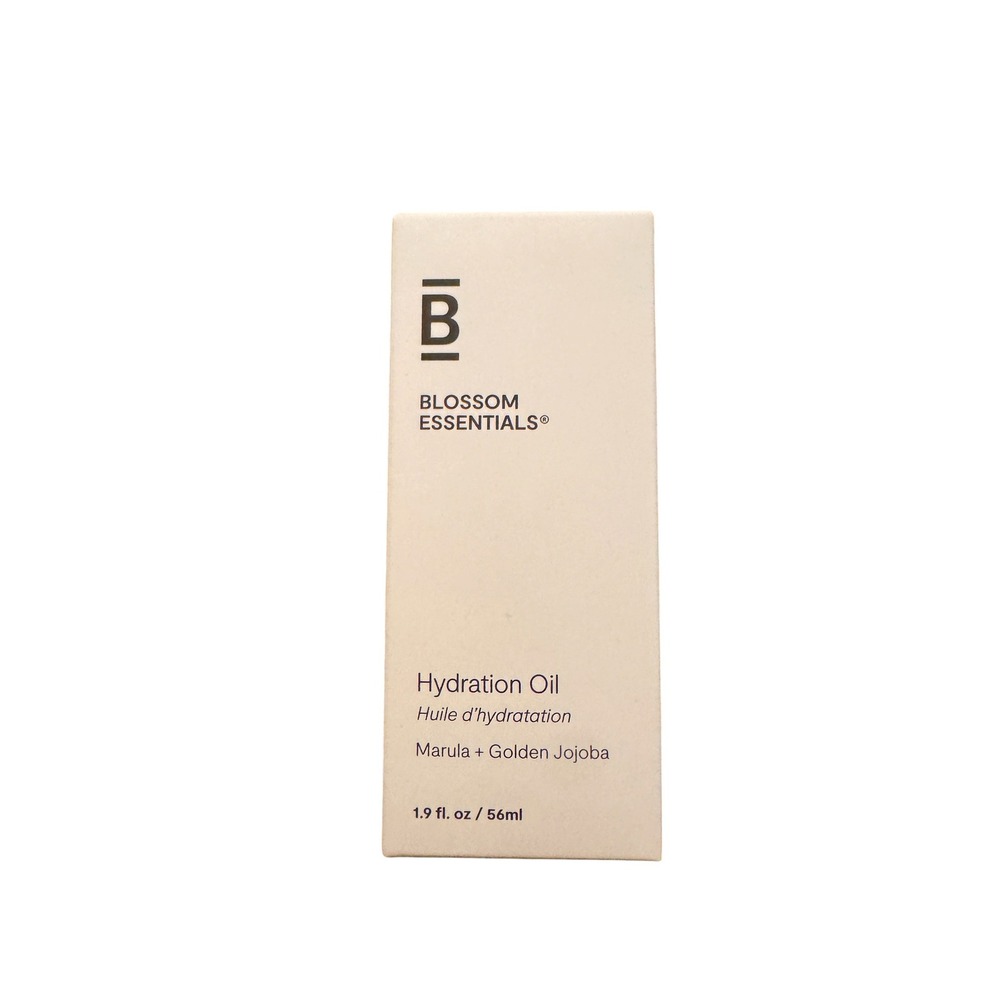 Blossom Essentials Hydration Oil Marula Golden Jojoba Face Body 1.9oz 56ml NEW